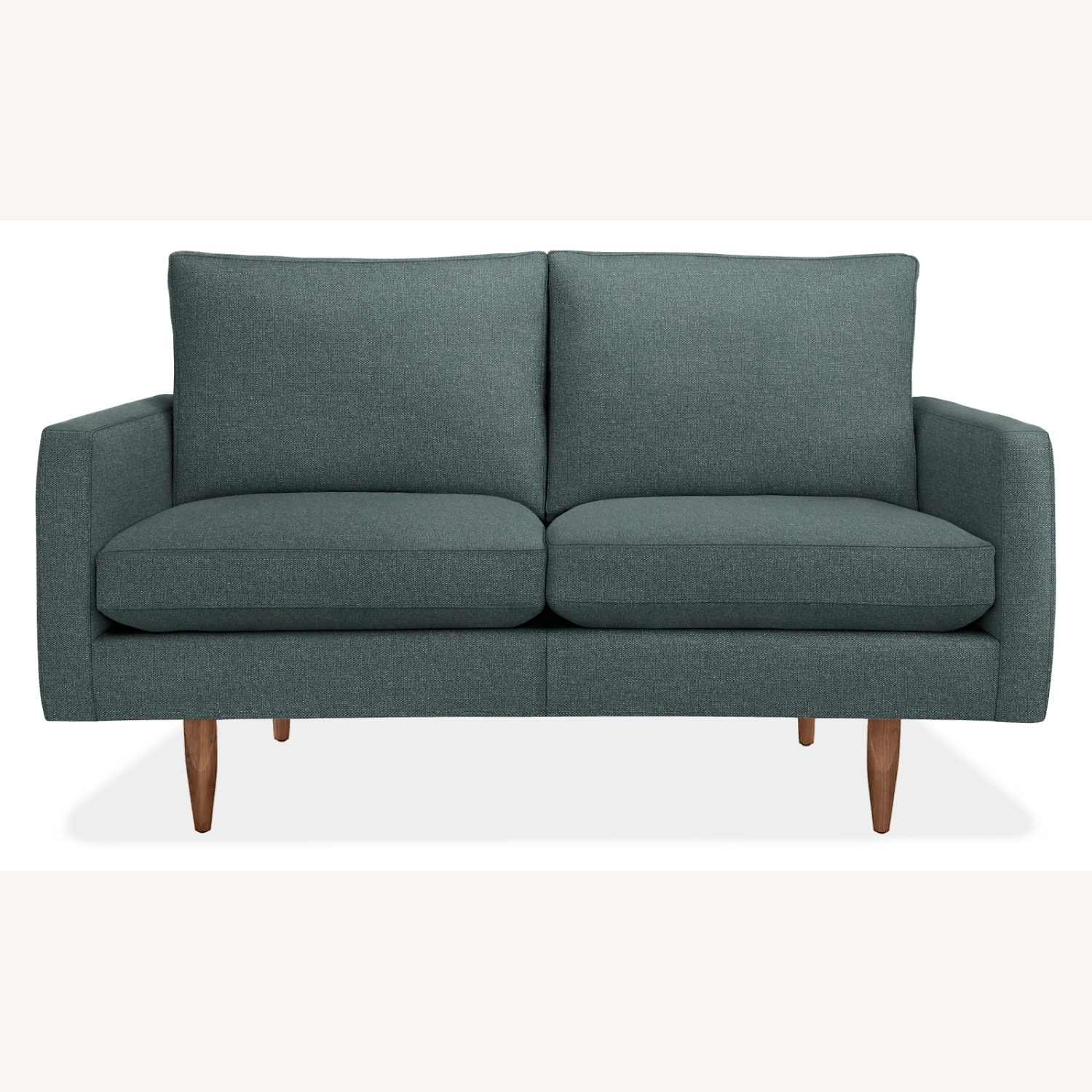 Room & Board Jasper Green Fabric Loveseat - image-4
