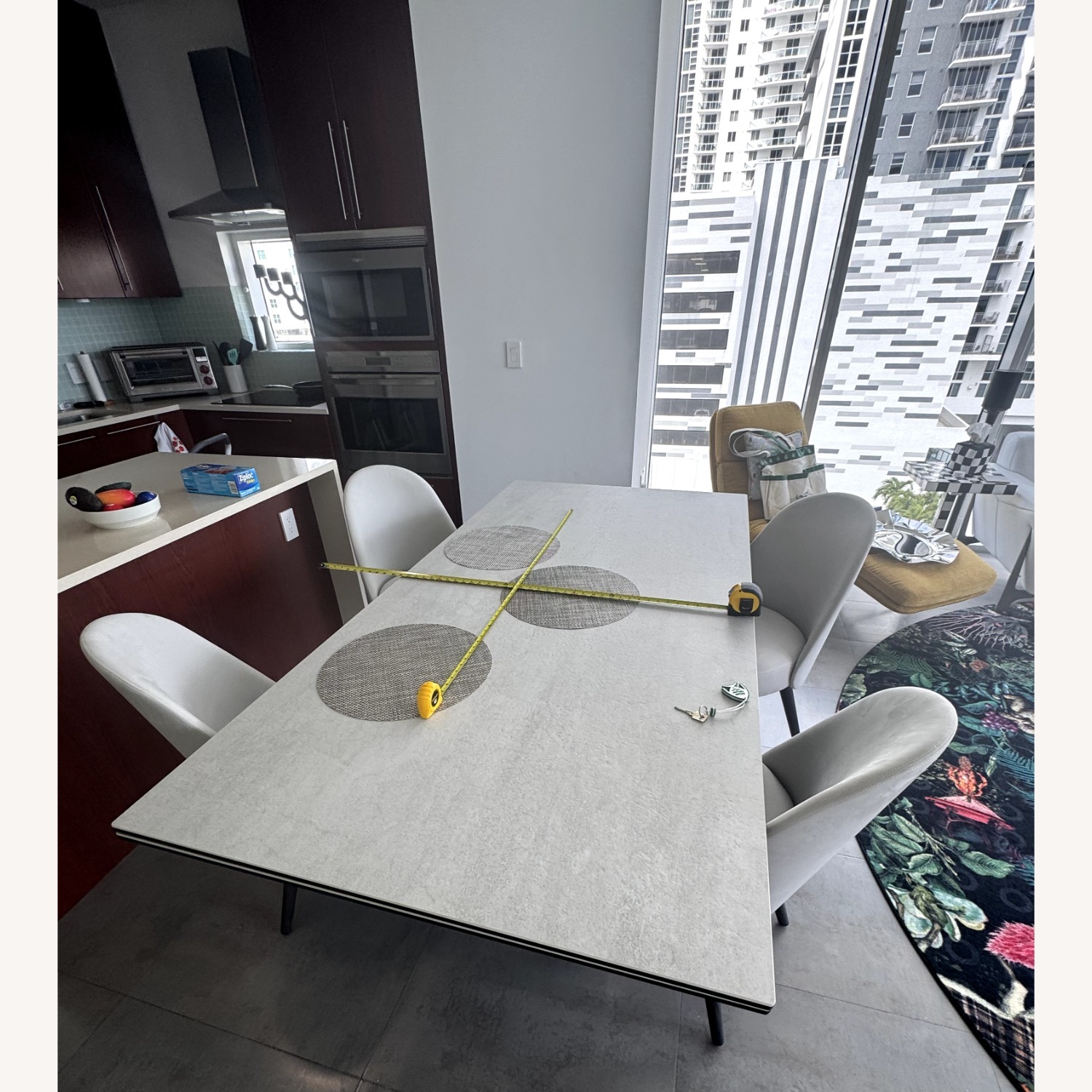 Roche Bobois Cigale White Dining Table - image-2