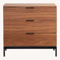 Valyou Furniture Dark Brown Nightstands