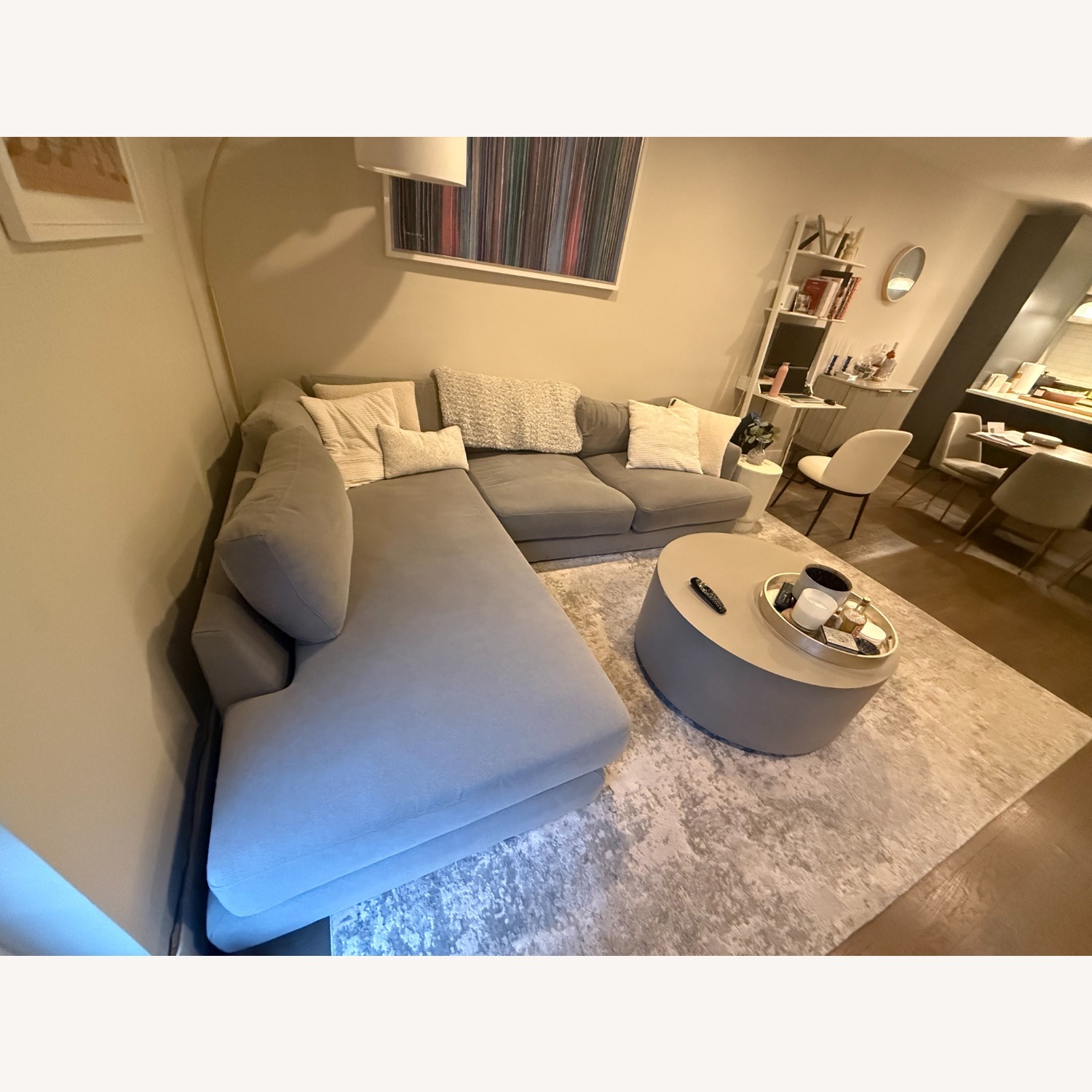 West Elm Haven 2-Piece Chaise Sectional 108" - image-2