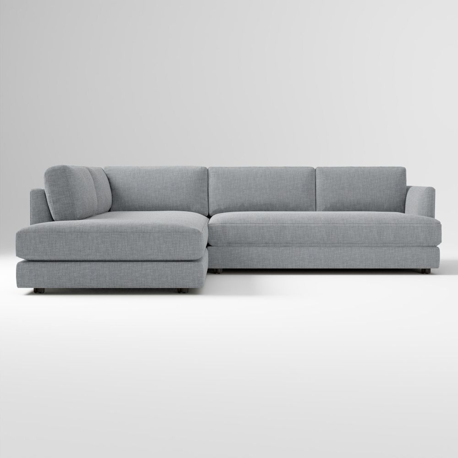 West Elm Haven 2-Piece Chaise Sectional 108" - image-4