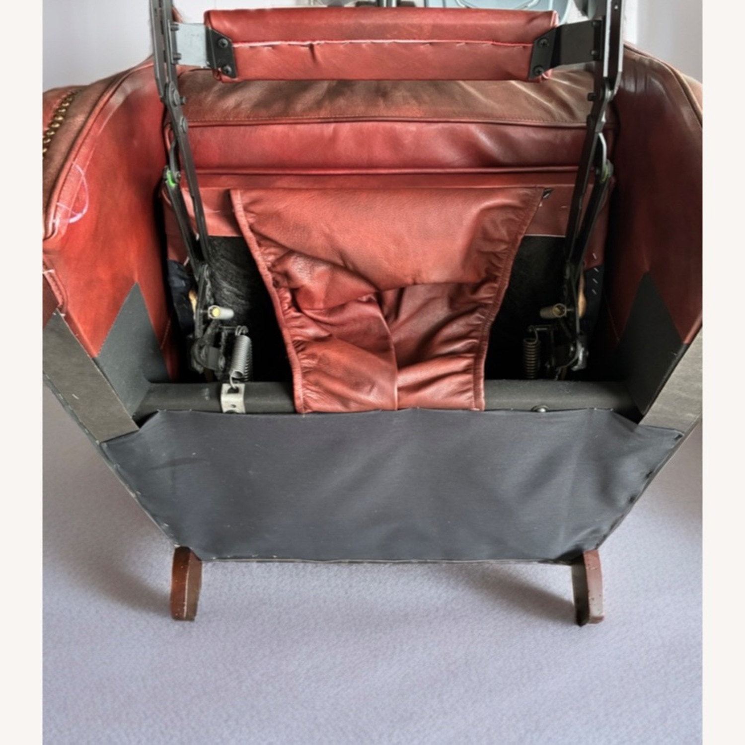 Hancock & Moore Miller Tufted Dark Brown Leather Recliner - image-9