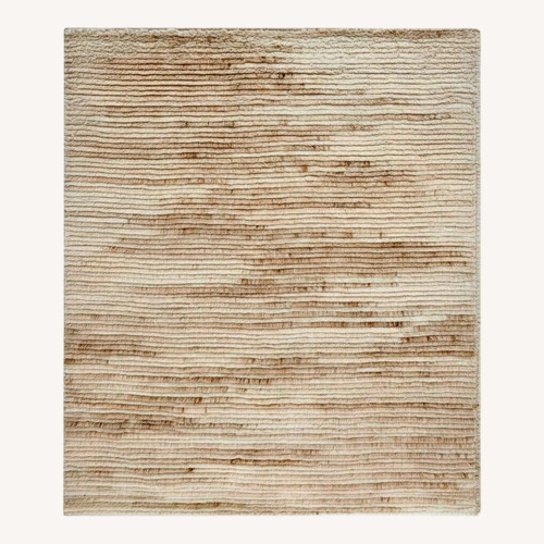 Used Safavieh Natural Wool Area Rug 6' x 6' for sale on AptDeco