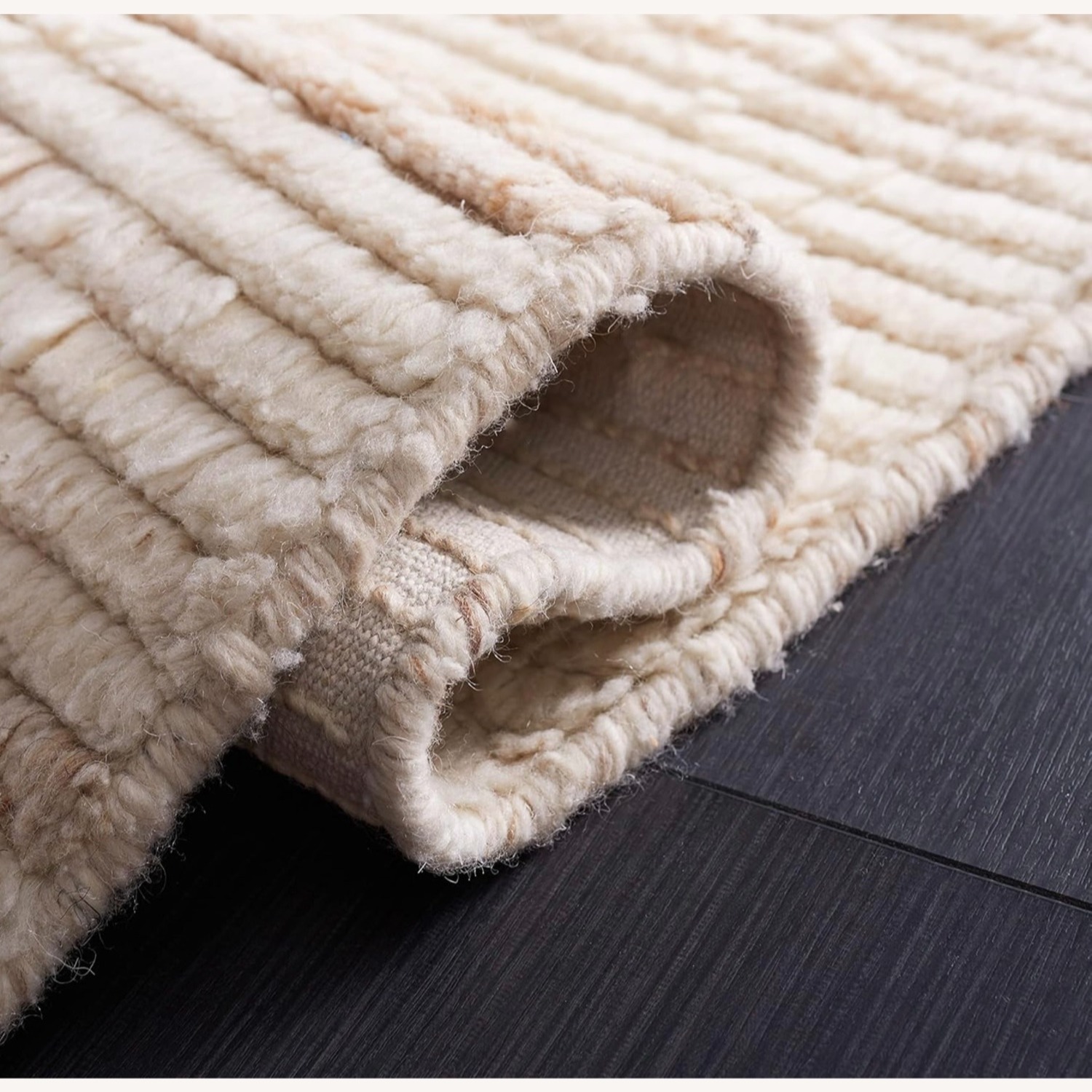 Safavieh Natural Wool Area Rug 6' x 6' - image-3