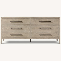Restoration Hardware French Contemporary 6-Drawer Dresser