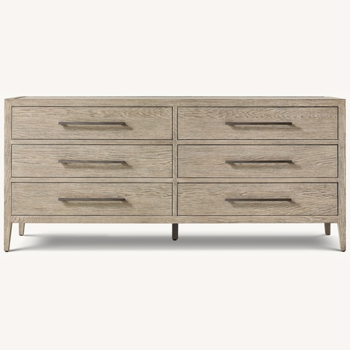 Used Restoration Hardware French Contemporary 6-Drawer Dresser for sale on AptDeco
