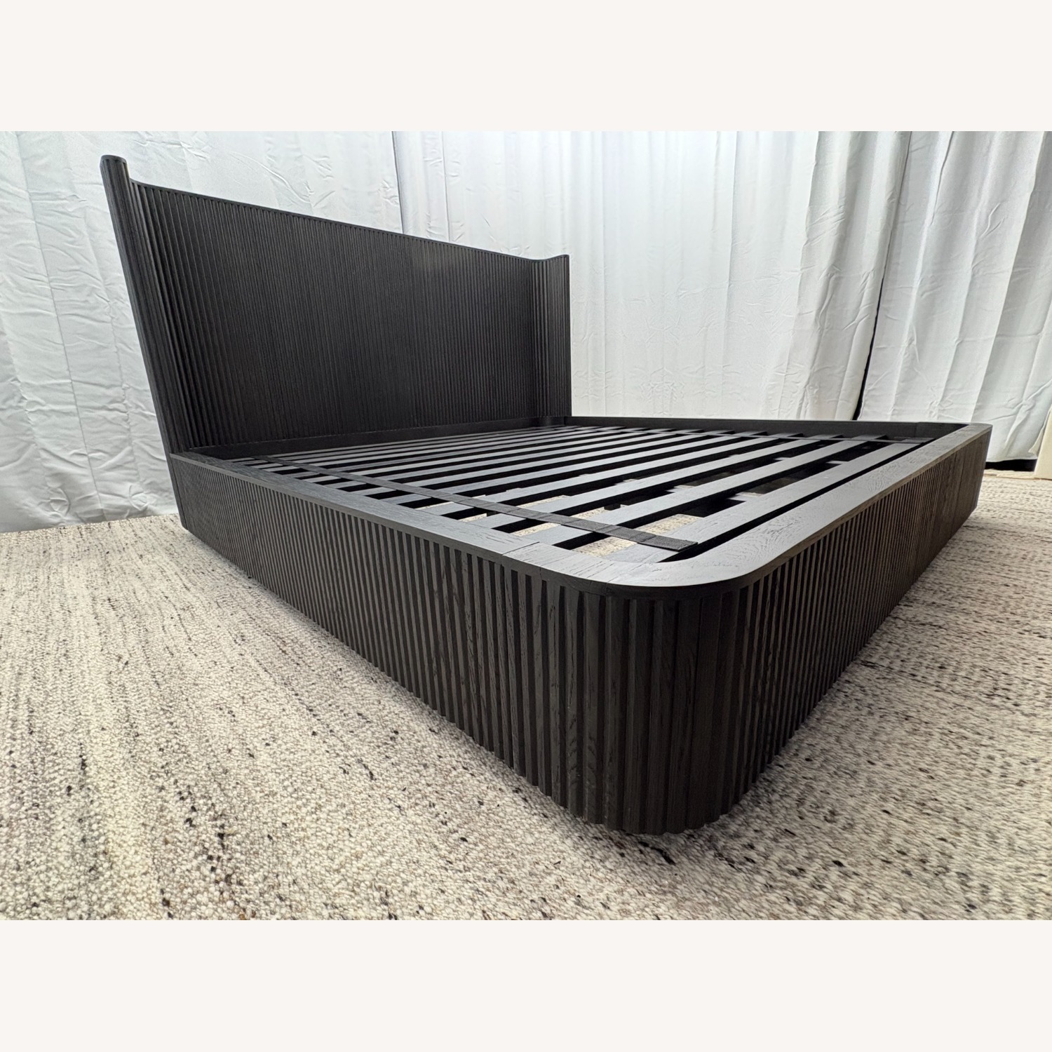 Restoration Hardware  Byron Shelter Bed – King | Black Oak  - image-23