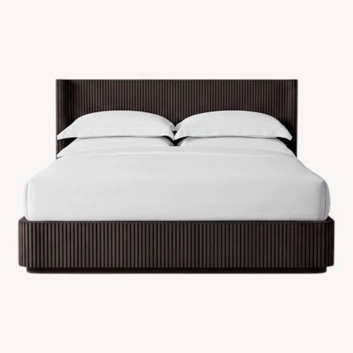 Used Restoration Hardware  Byron Shelter Bed – King | Black Oak  for sale on AptDeco