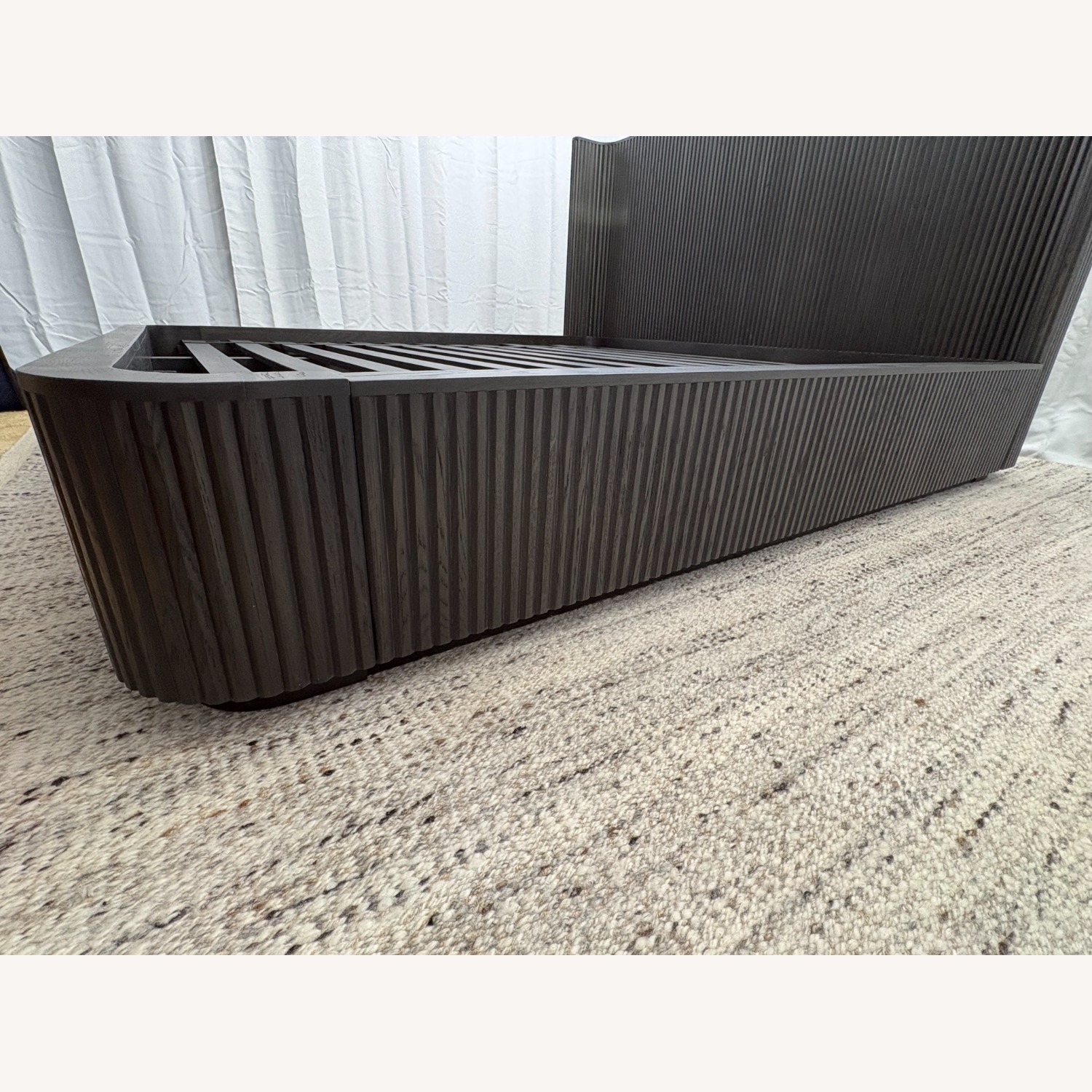 Restoration Hardware  Byron Shelter Bed – King | Black Oak  - image-6