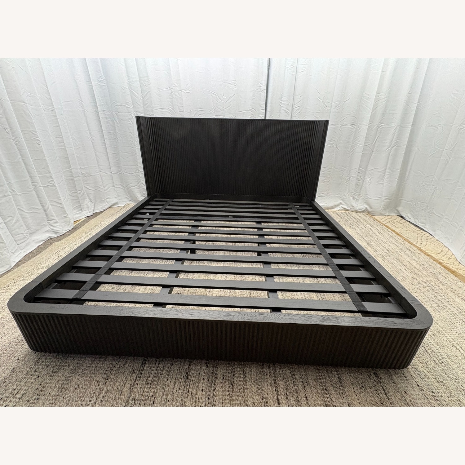 Restoration Hardware  Byron Shelter Bed – King | Black Oak  - image-22