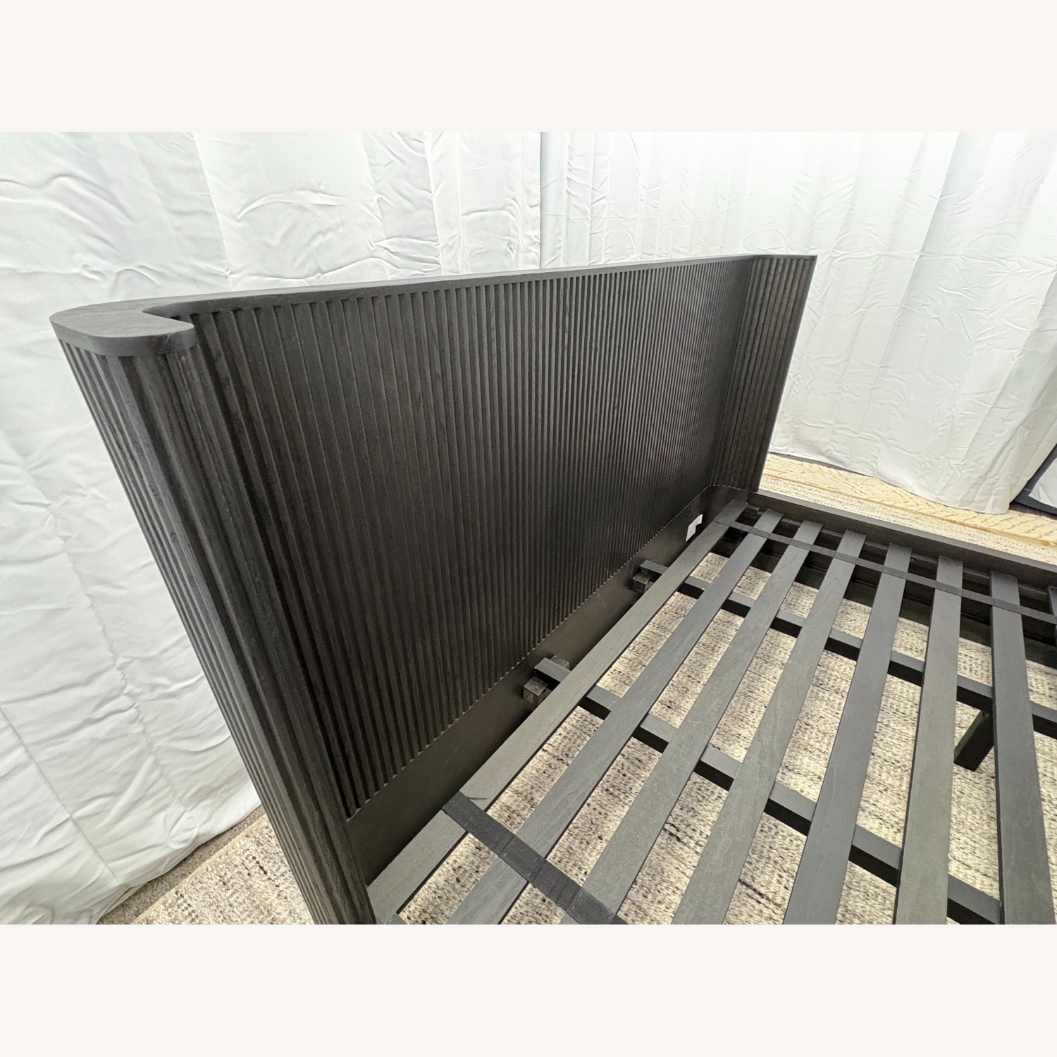 Restoration Hardware  Byron Shelter Bed – King | Black Oak  - image-9