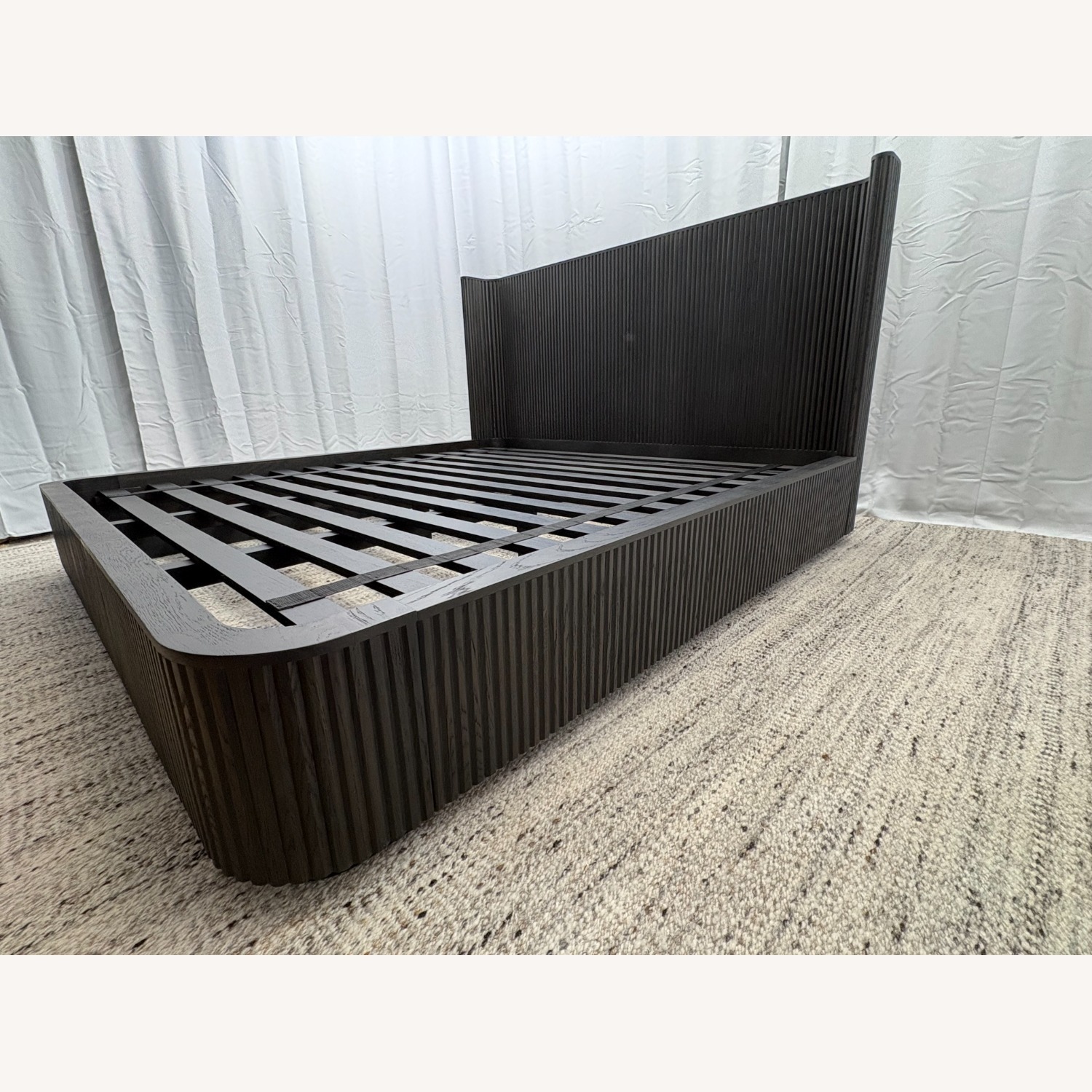 Restoration Hardware  Byron Shelter Bed – King | Black Oak  - image-24