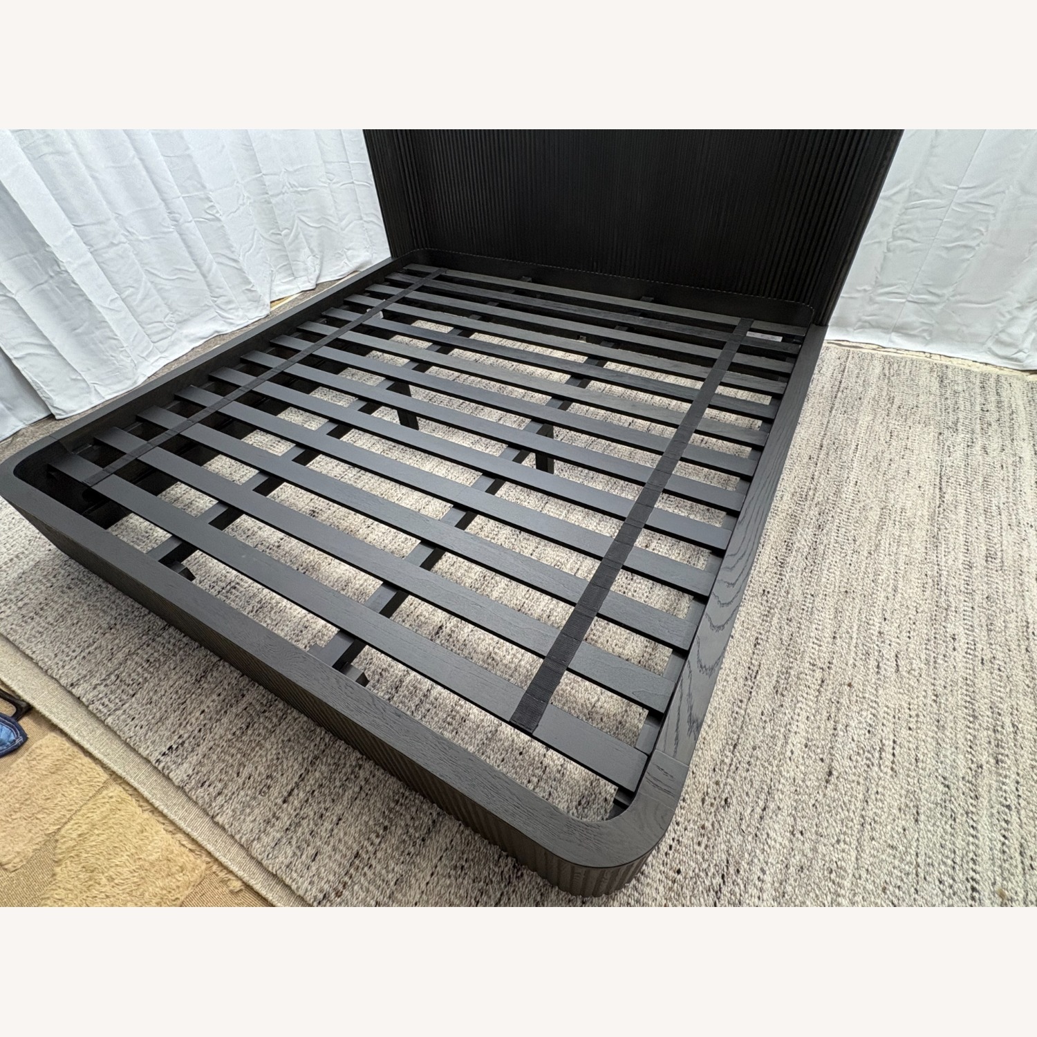 Restoration Hardware  Byron Shelter Bed – King | Black Oak  - image-7