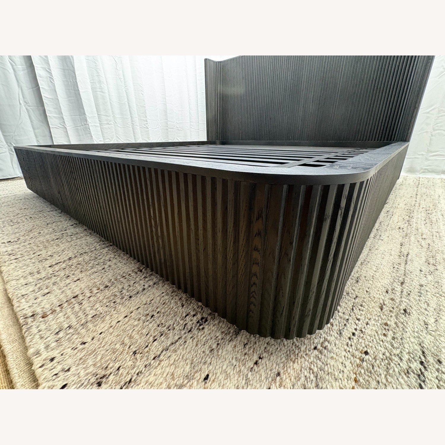 Restoration Hardware  Byron Shelter Bed – King | Black Oak  - image-8