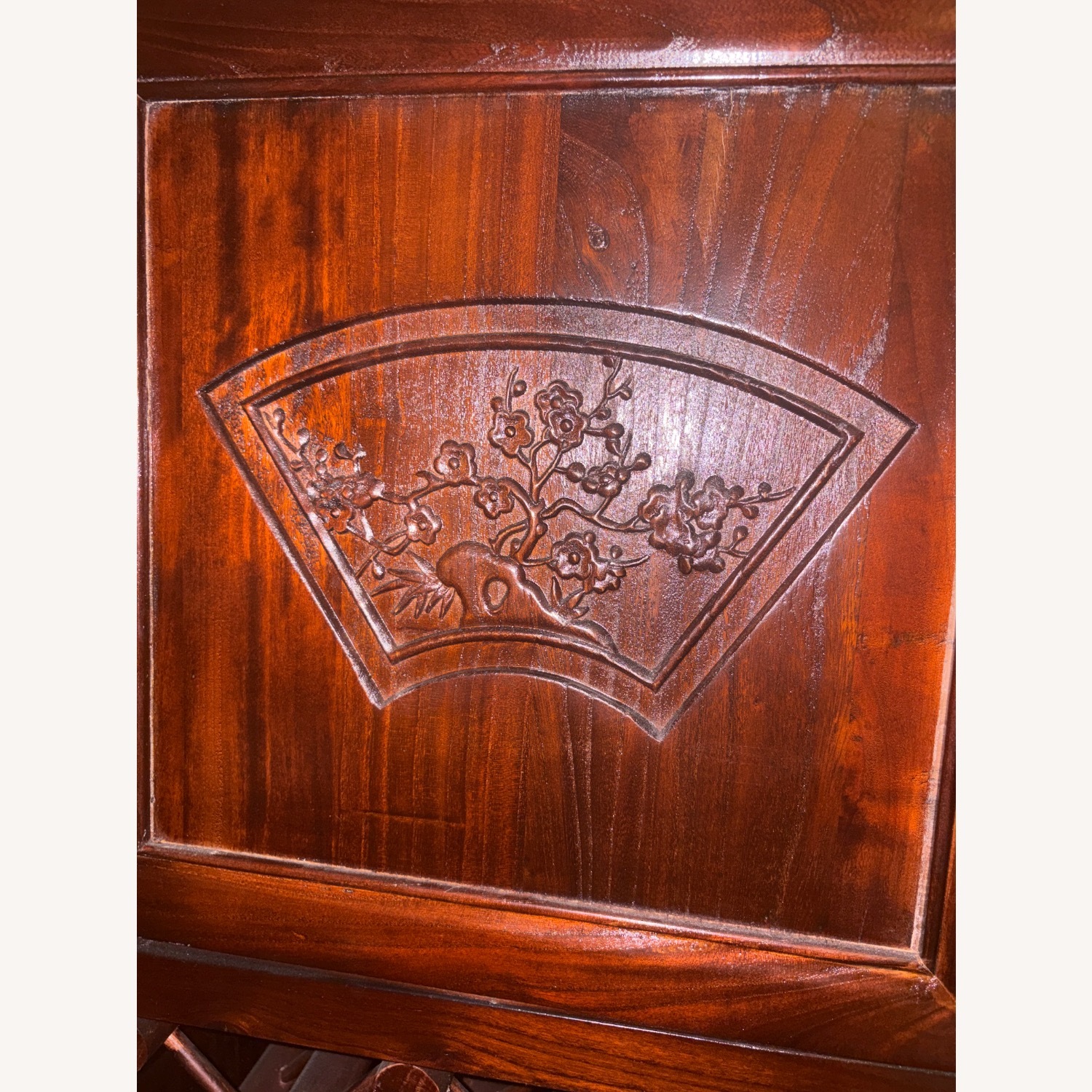 Vintage/Antique Dark Brown Wood Bar Cart - image-5