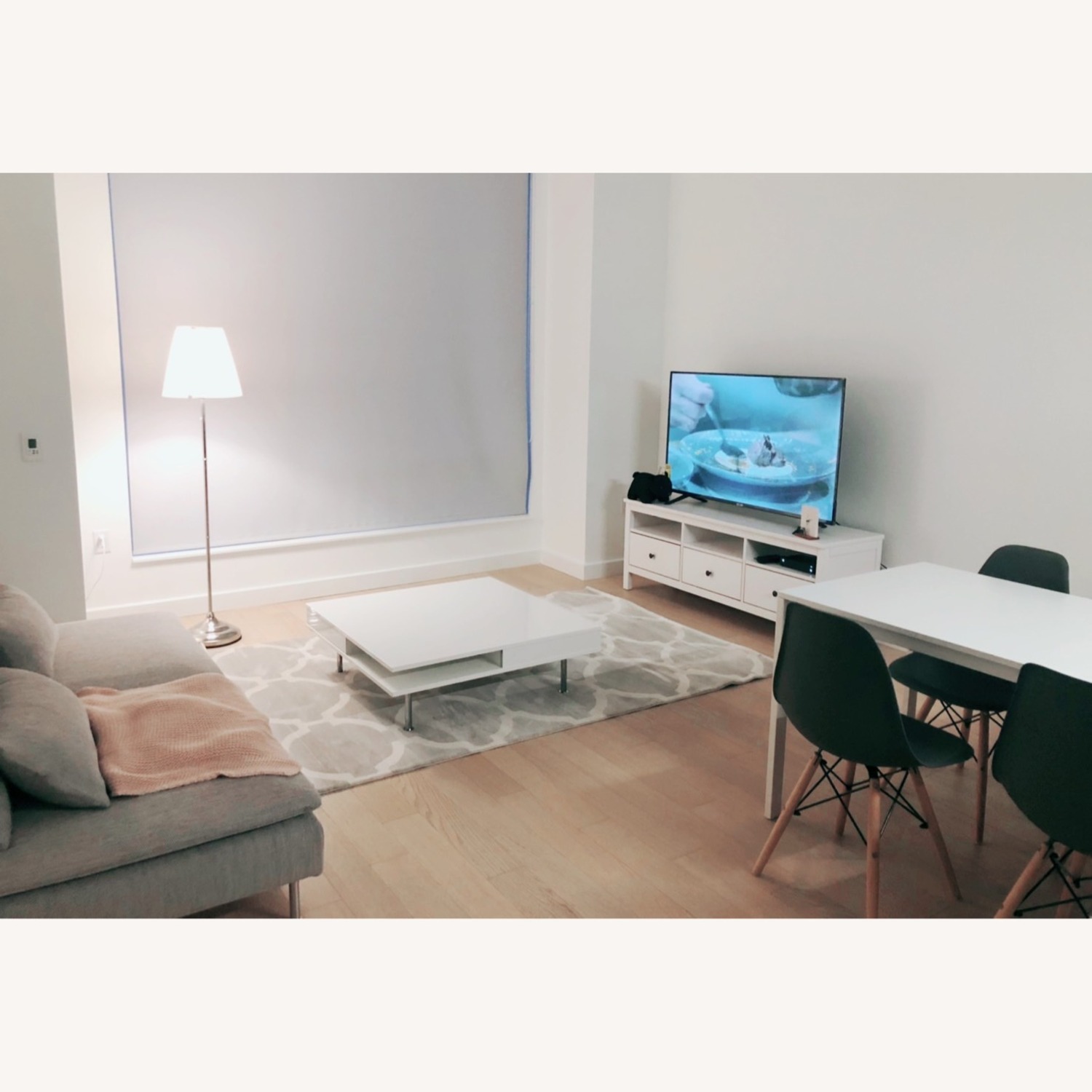 IKEA Hemnes TV Unit White Wood Media Storage - image-3