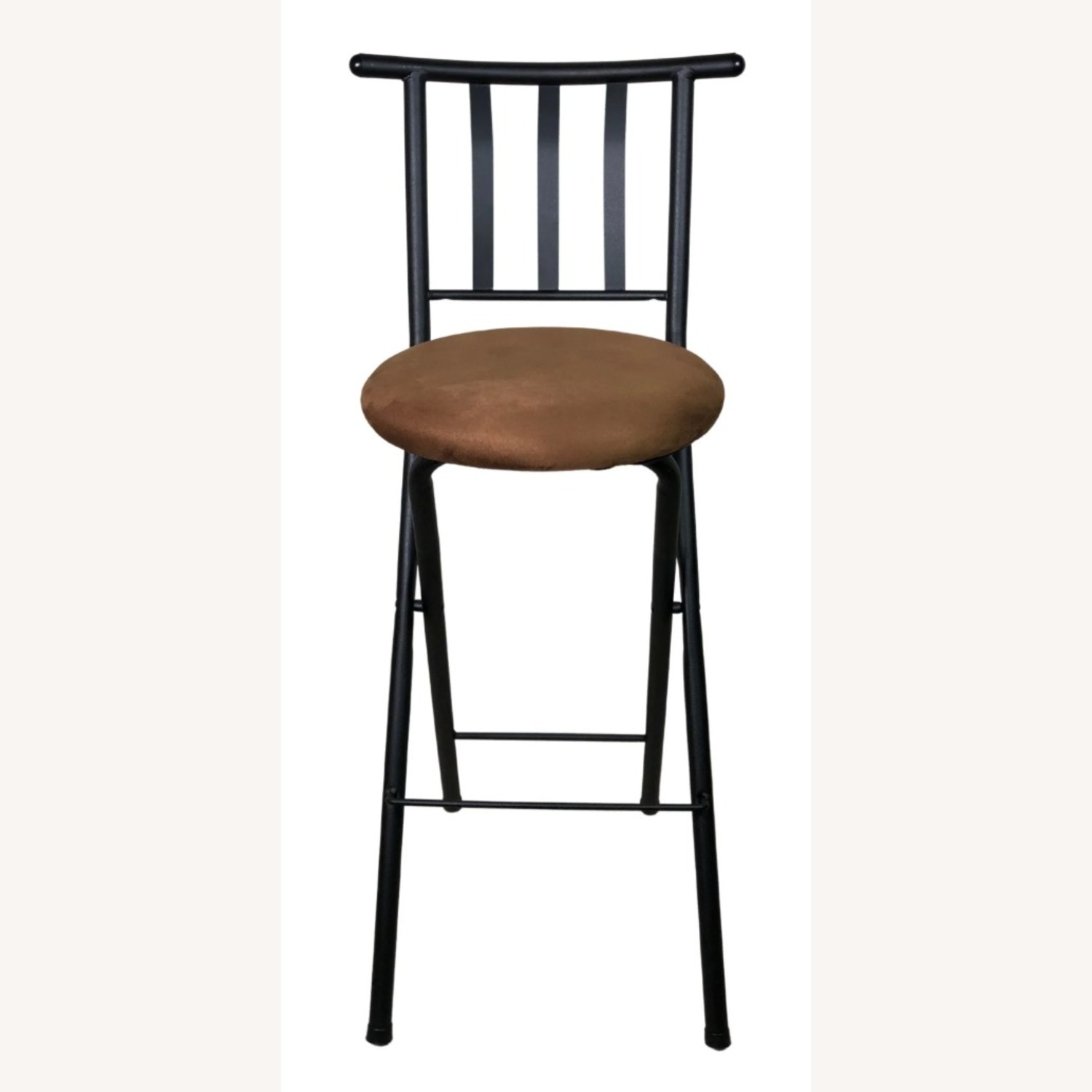 Walmart Mainstays Indoor Metal Folding Stool - image-2