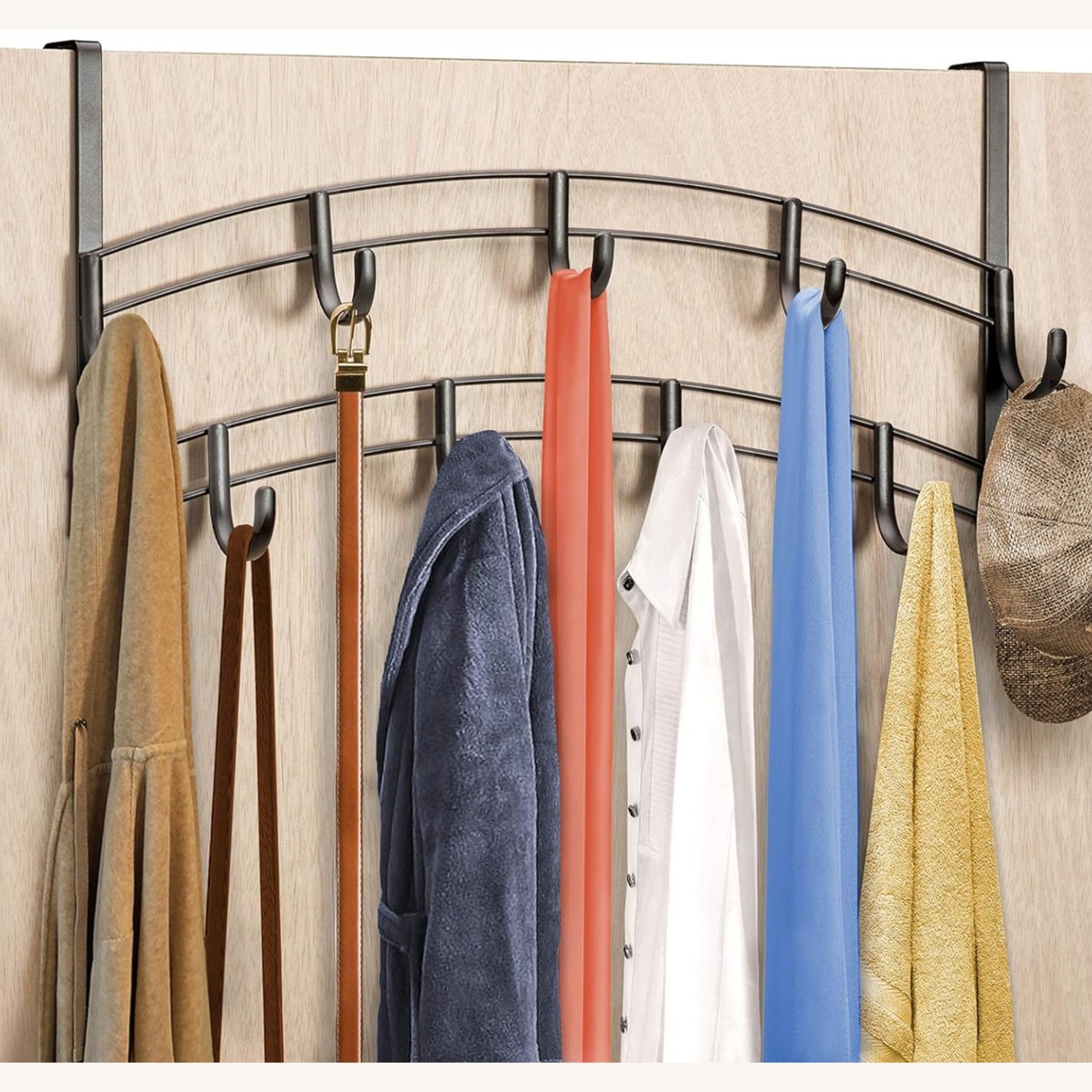 Home Depot 9 Hook Over The Door Hanger - image-2