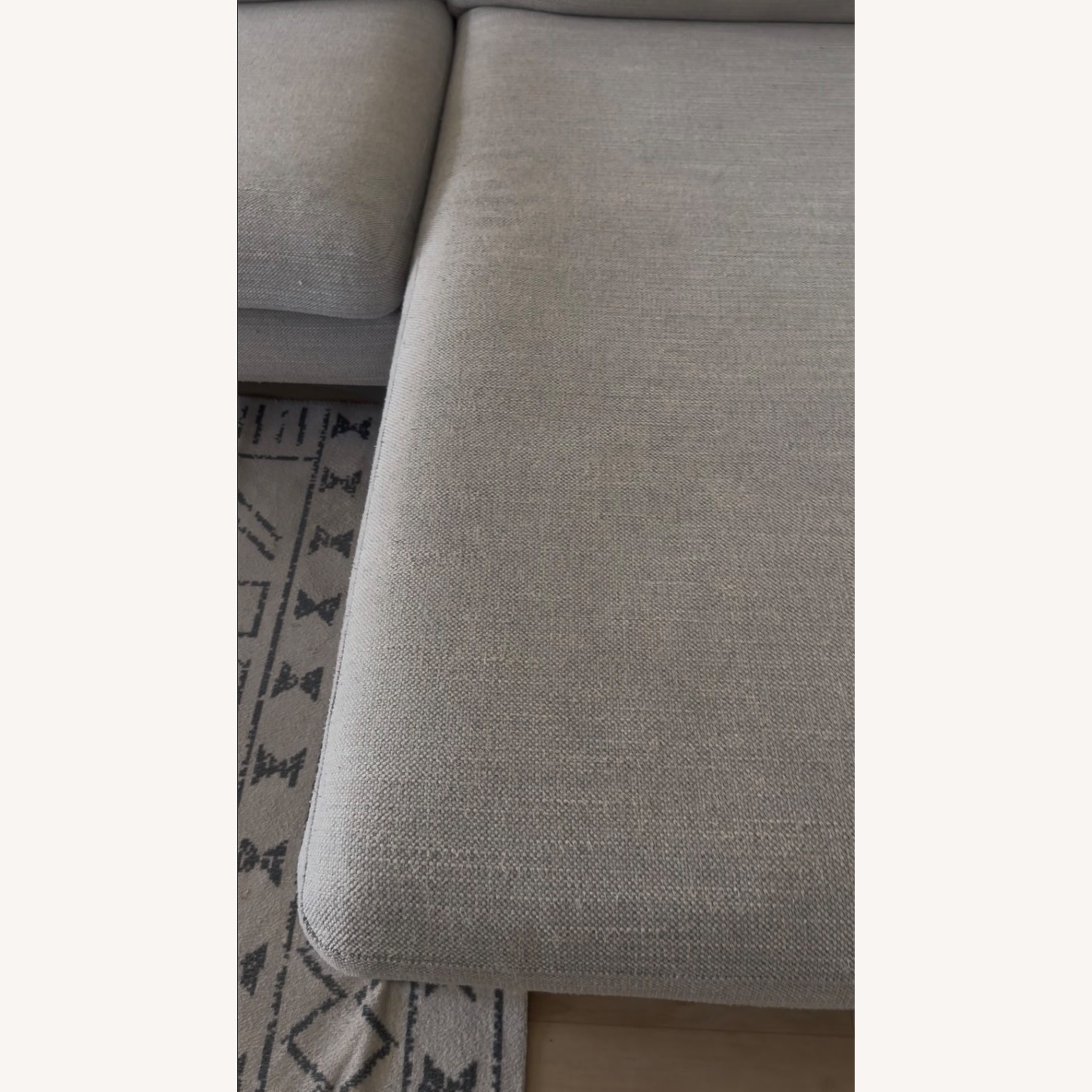 Birch Lane Light Gray Fabric 2 Piece Sectional - image-3