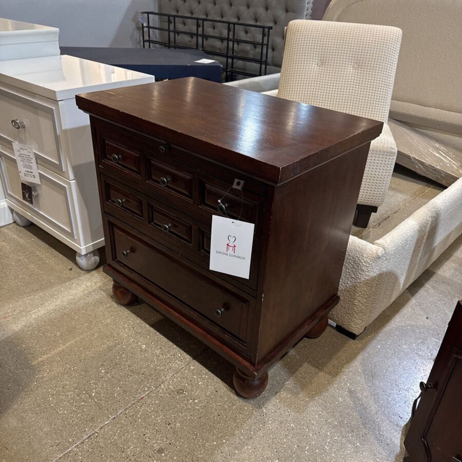 Pier 1 Imports Ashworth Bedside Chest Nightsand - image-1