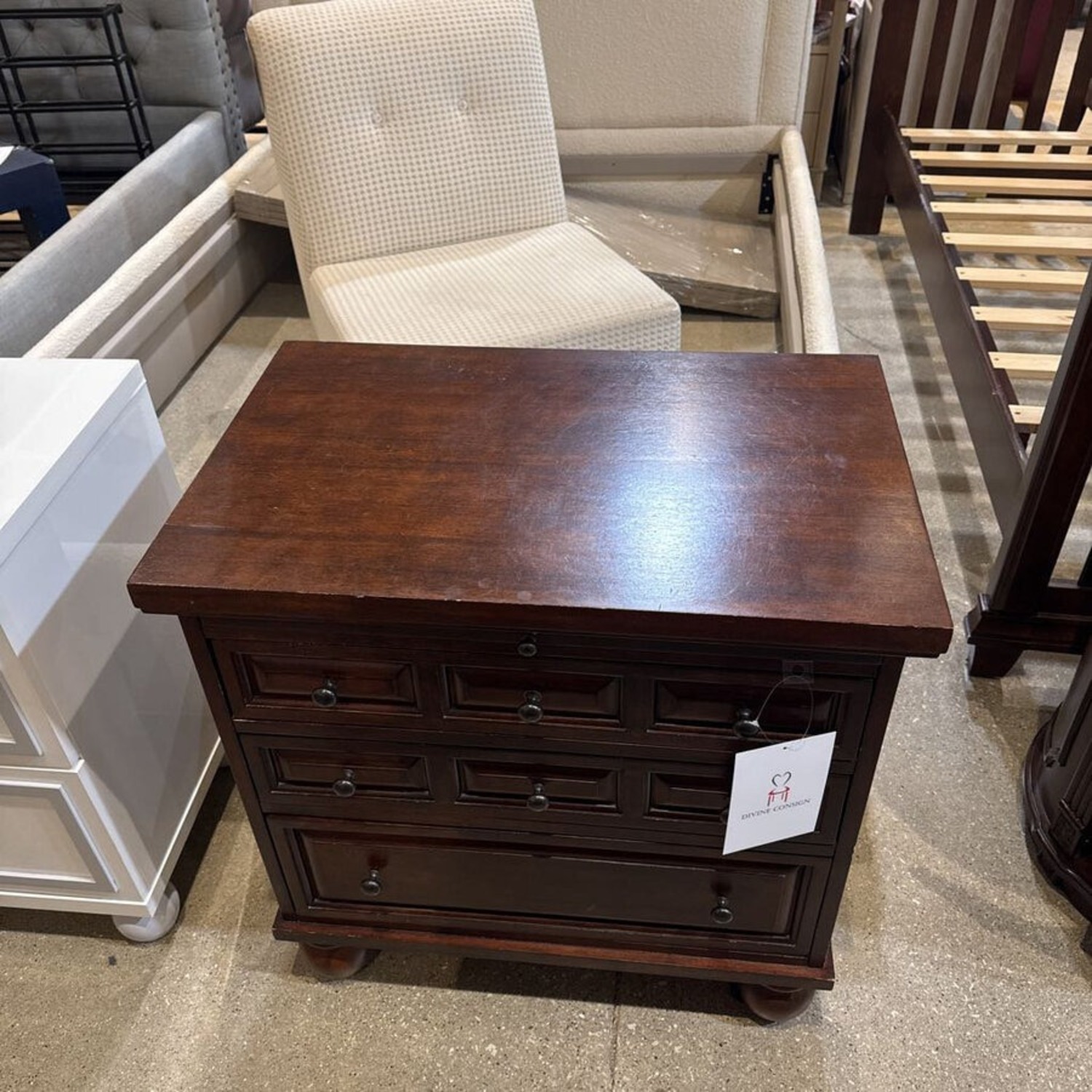 Pier 1 Imports Ashworth Bedside Chest Nightsand - image-2