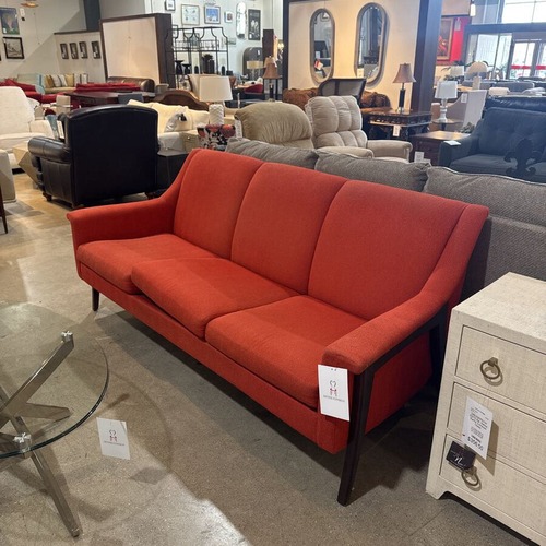 Used Muse 3-Seat Herringbone Pattern Modern Sofa for sale on AptDeco