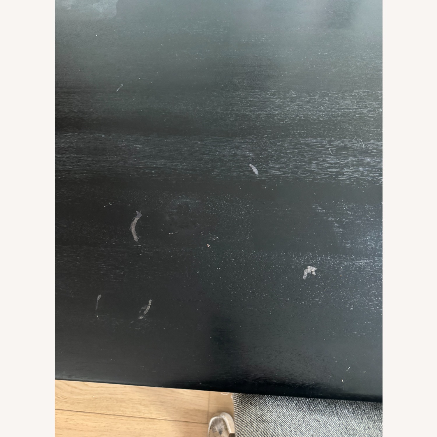 West Elm Anton Black Wood Dining Table - image-7