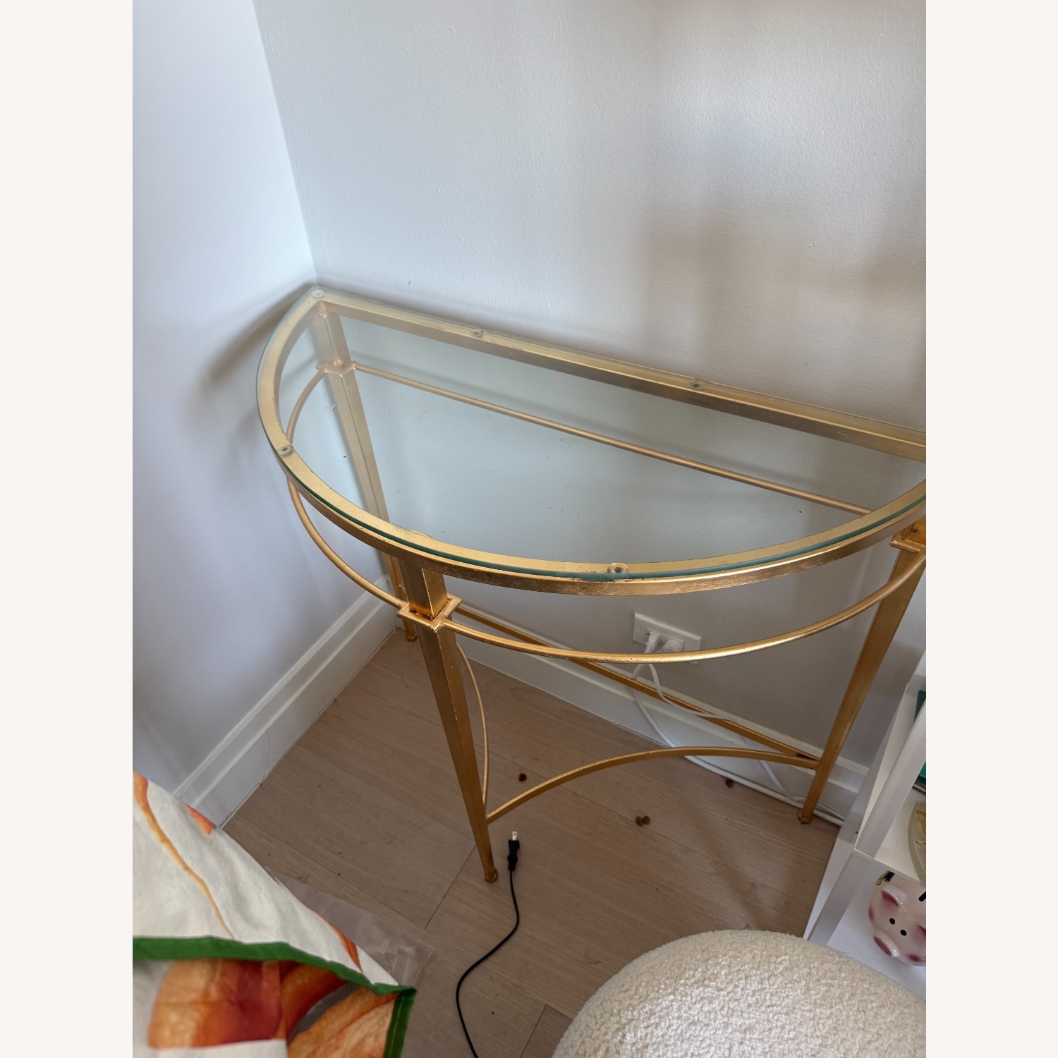 Etta Avenue Gold Glass Side Table - image-5