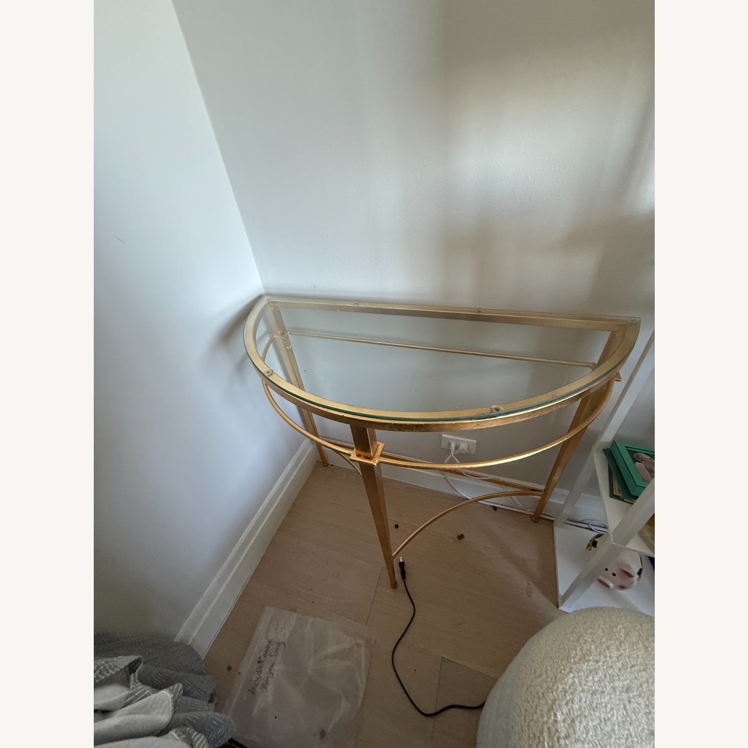 Etta Avenue Gold Glass Side Table - image-3