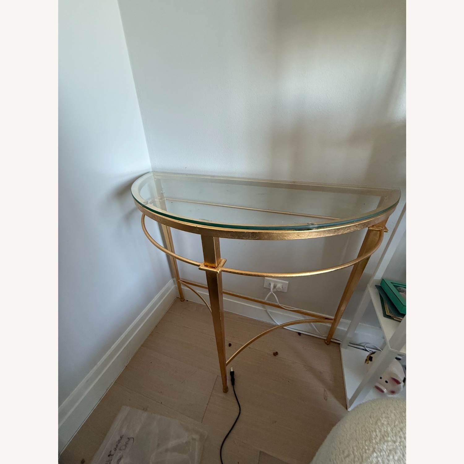 Etta Avenue Gold Glass Side Table - image-2