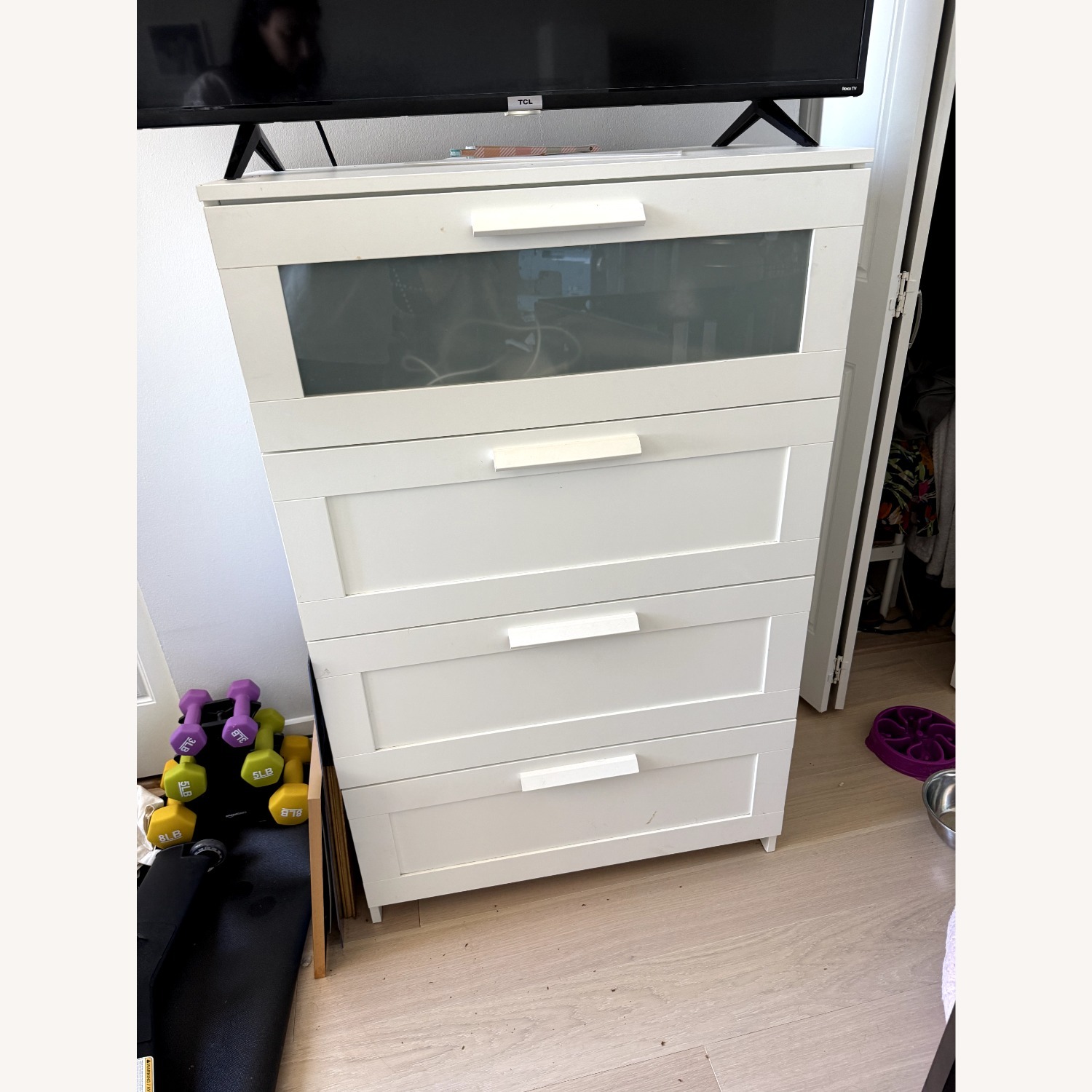 IKEA Brimnes White Dresser - image-2