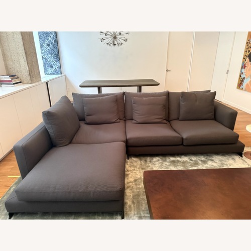 Used Camerich Dark Gray Sectional Sofa for sale on AptDeco