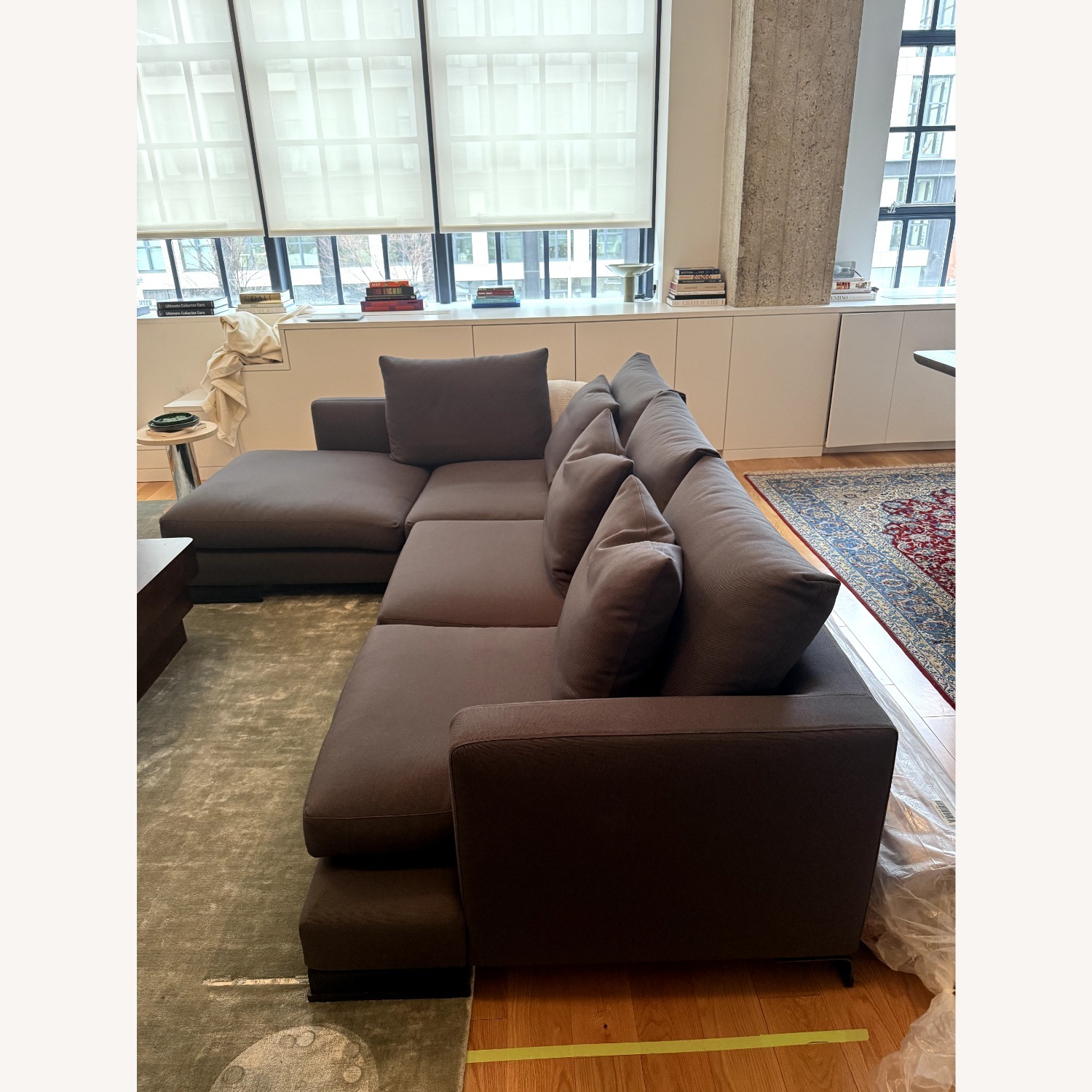 Camerich Dark Gray Sectional Sofa - image-3