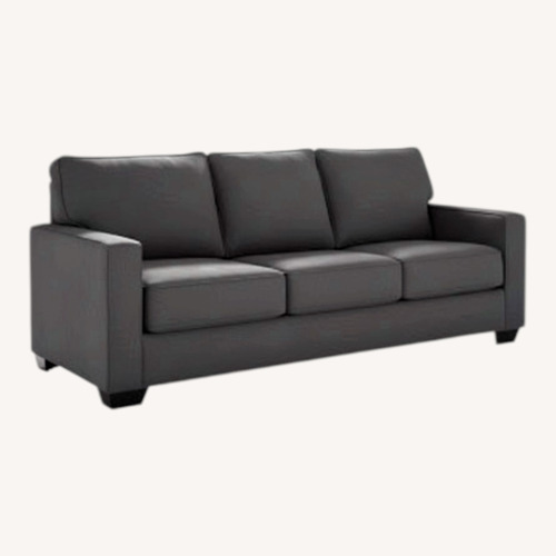 Used Ashley Furniture Zeb Dark Gray Fabric Sleeper Sofa for sale on AptDeco