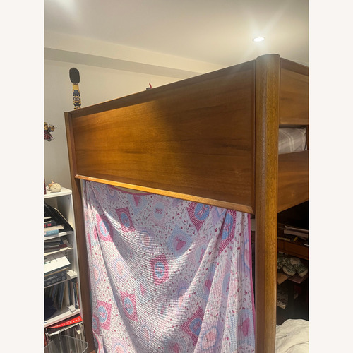 Used west elm x pbt Mid-Century Full Loft Bed for sale on AptDeco