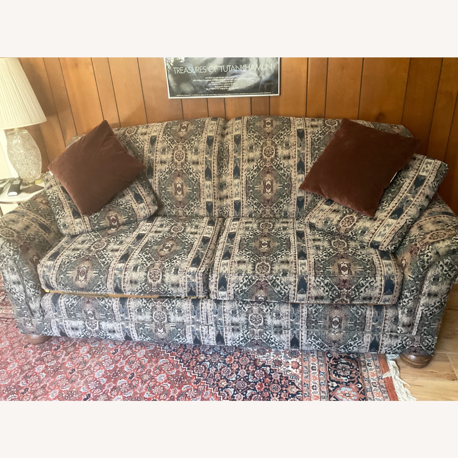 Fabric 3+ Seater Sofa - image-1