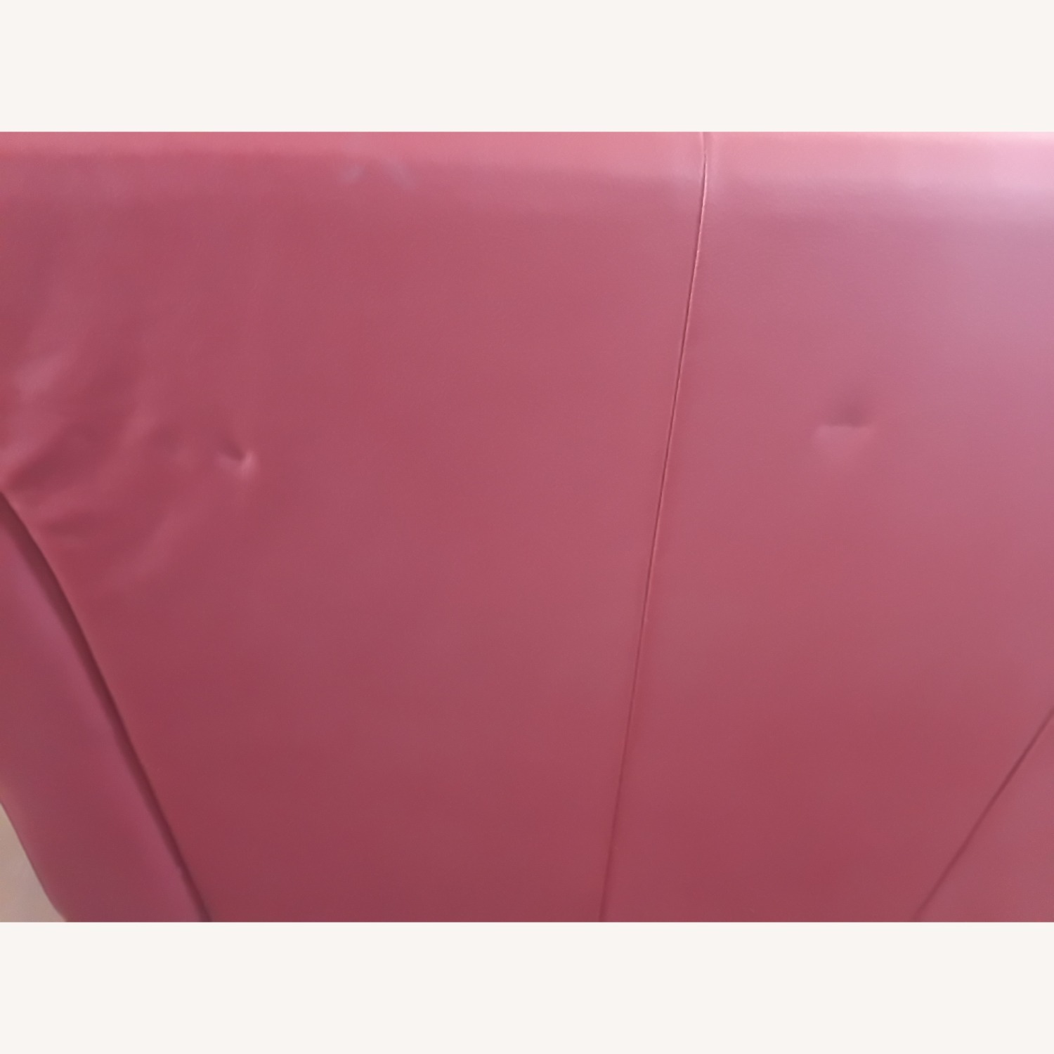 3 Cushion Italian Red Sofa - image-3