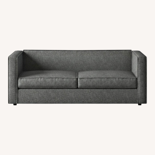 Used CB2 Club Dark Gray Fabric 2 Seater Sofa for sale on AptDeco