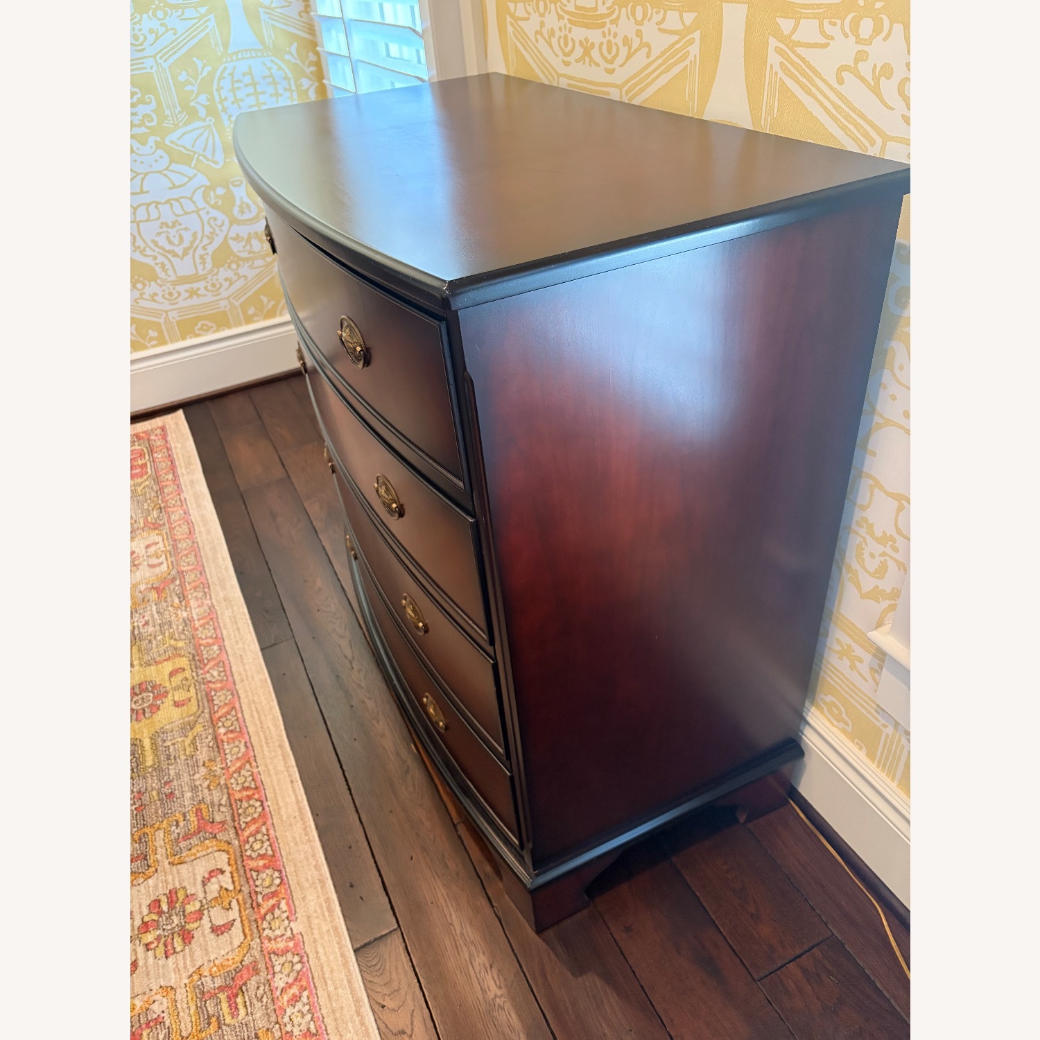 The Bombay Company Dark Brown Wood Dresser - image-2