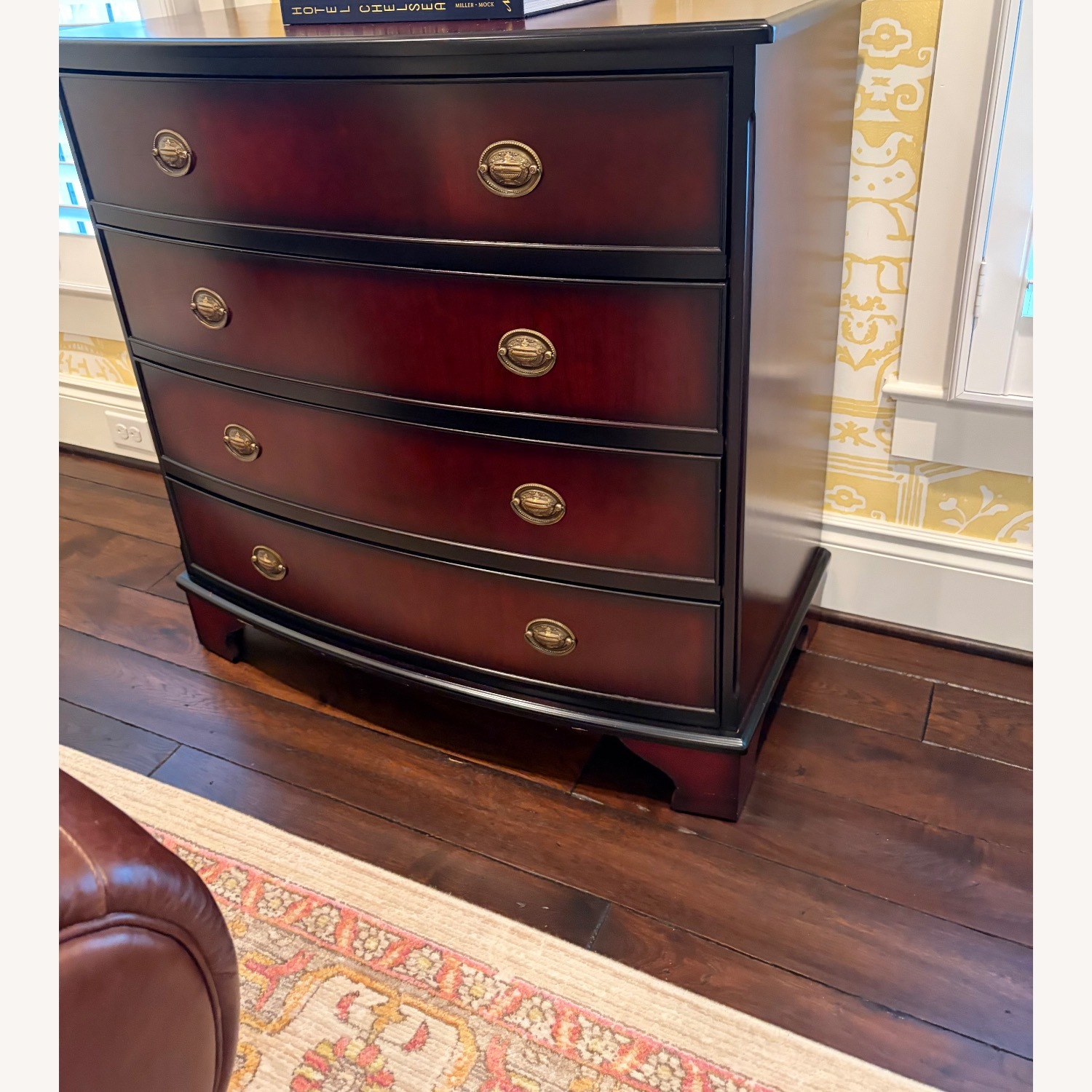 The Bombay Company Dark Brown Wood Dresser - image-5