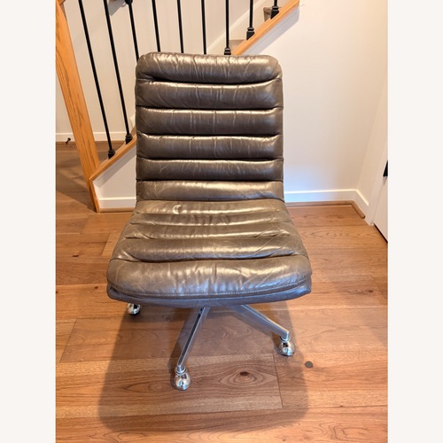 Used Hooker Furniture Wyatt Leather Office Chair for sale on AptDeco