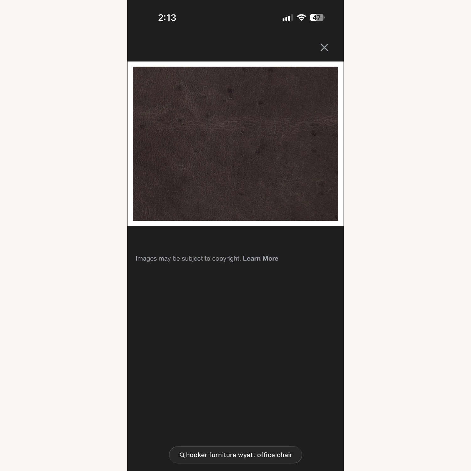 Hooker Furniture Wyatt Leather Office Chair - image-7