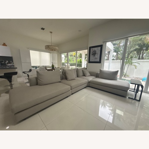 Used Camerich Modern L-Shaped Sectional Couch for sale on AptDeco