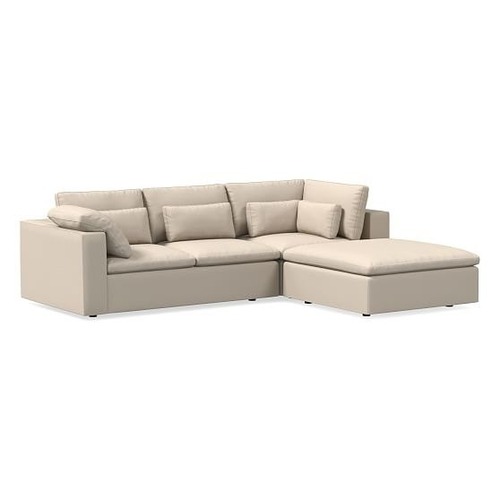 Used West Elm Harmony Natural 3+ Piece Sectional for sale on AptDeco