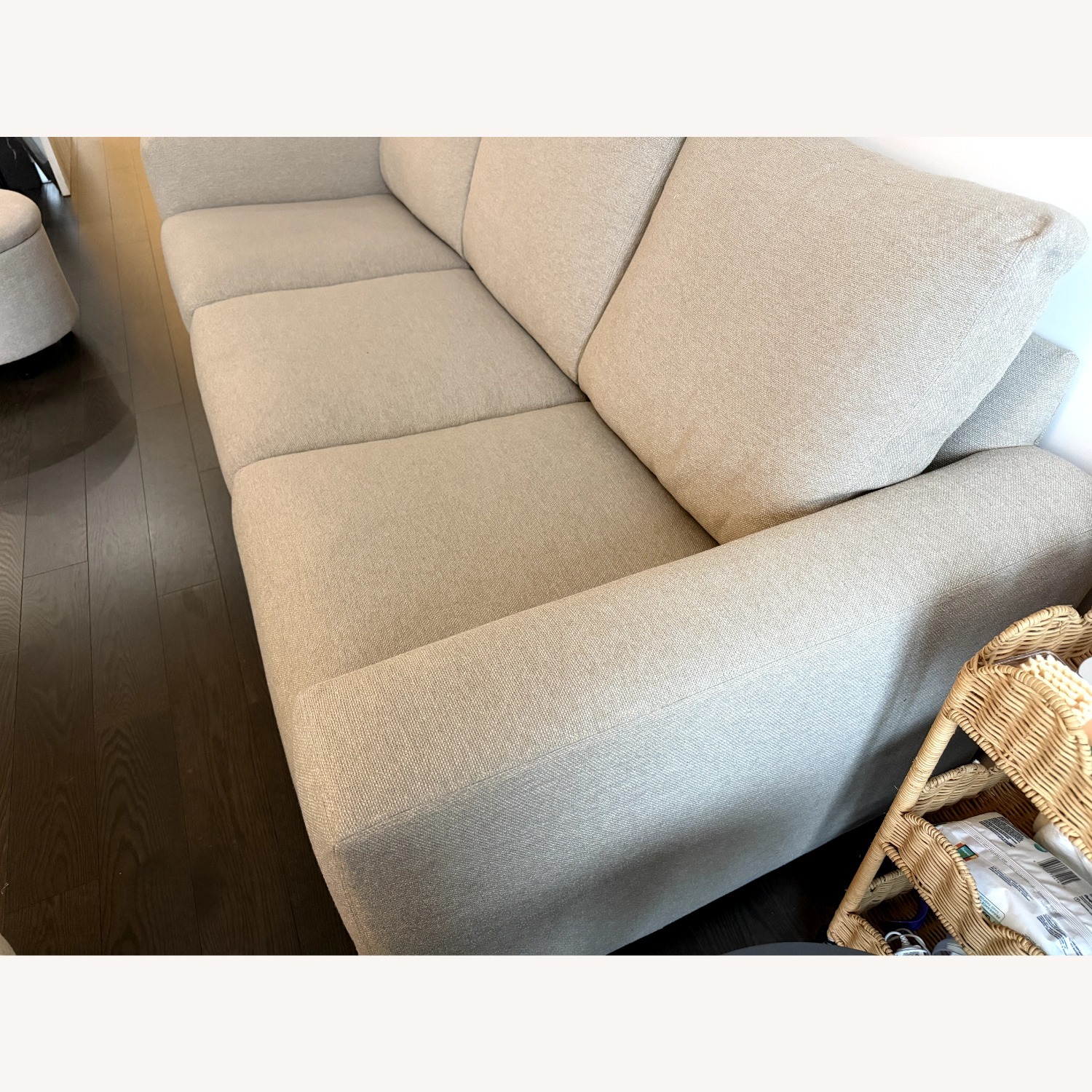 Room & Board Metro Natural Fabric 3+ Seater Sofa - image-2