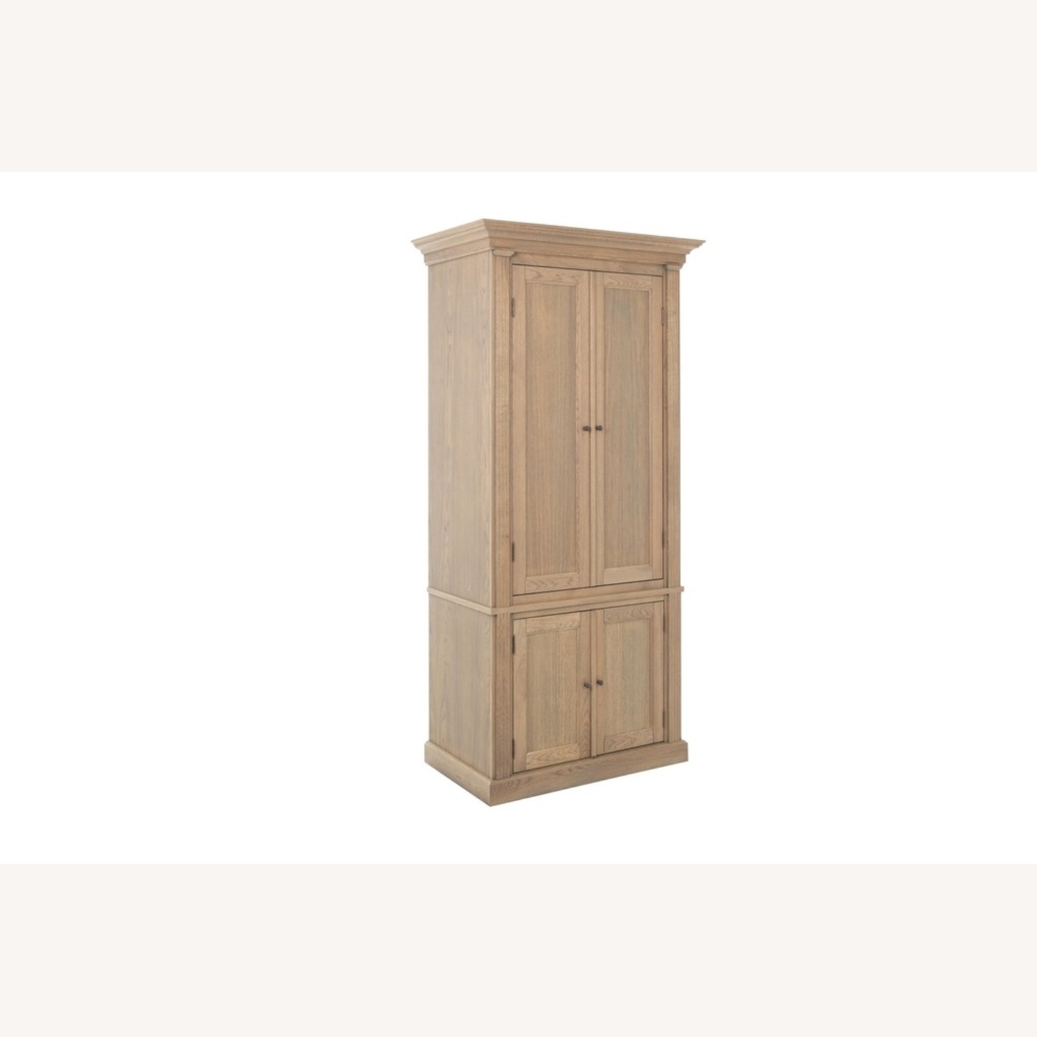 Wayfair Light Brown Wood Armoire - image-6