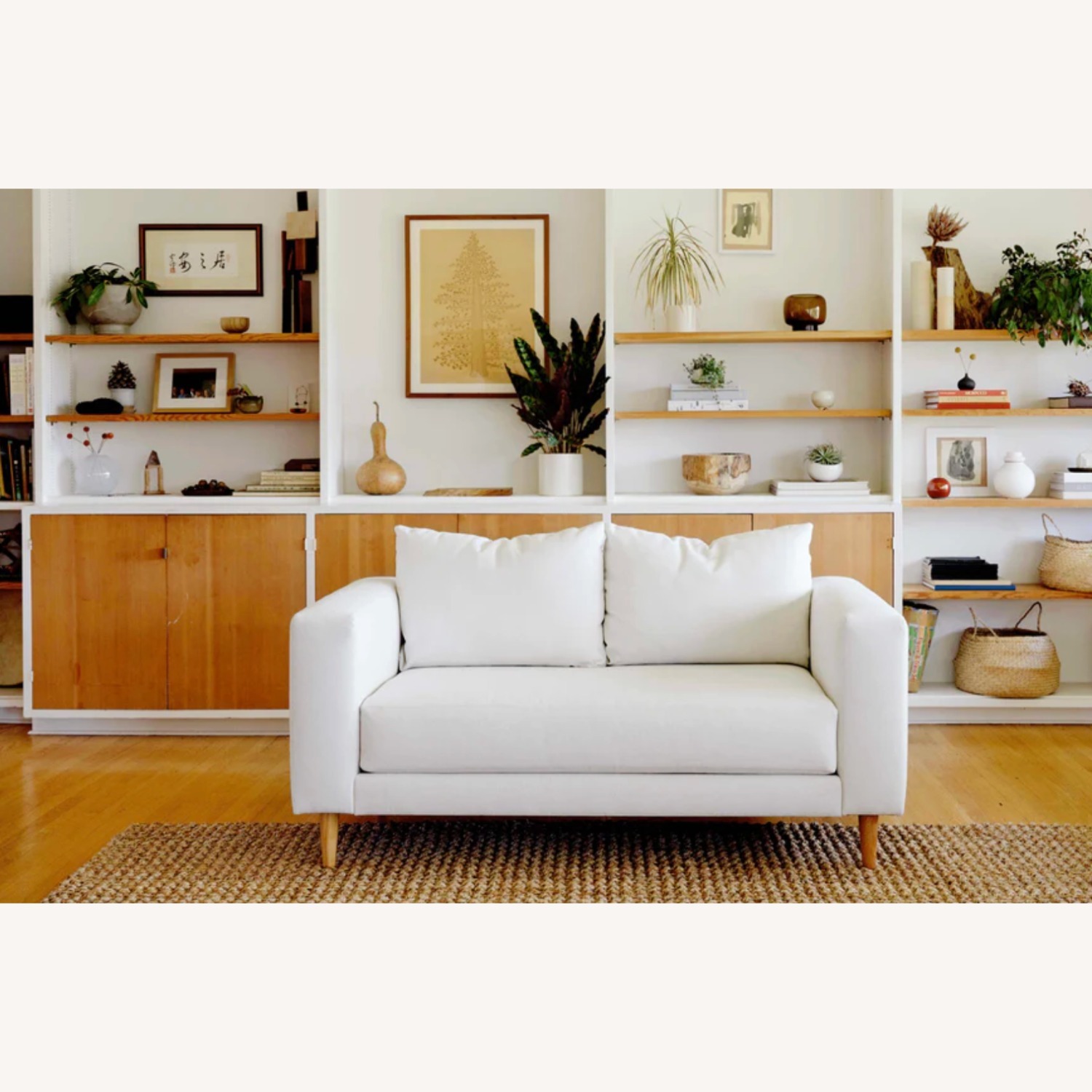 Sabai Design White Loveseat - image-2