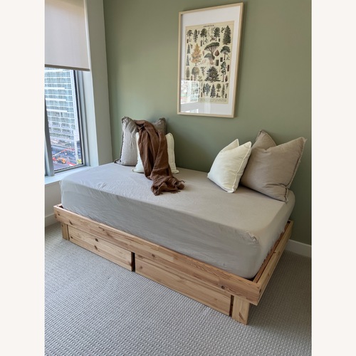Used IKEA GLAMBERGET Natural Daybed for sale on AptDeco