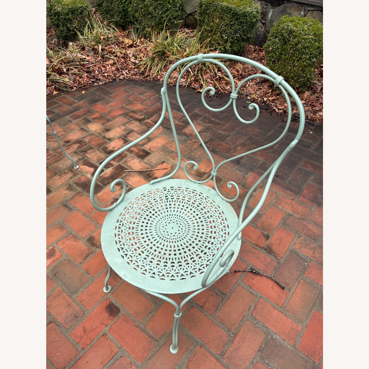Woodard Furniture Green Iron Patio Furniture - image-3