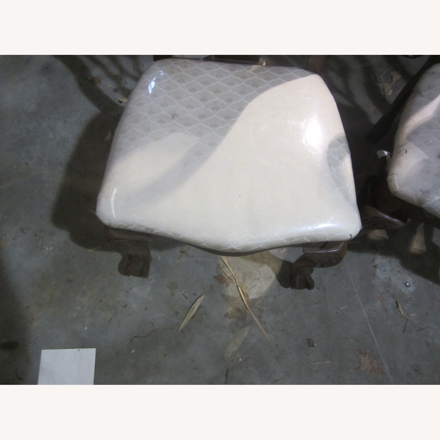 Vintage/Antique Dark Brown Dining Chairs - image-4